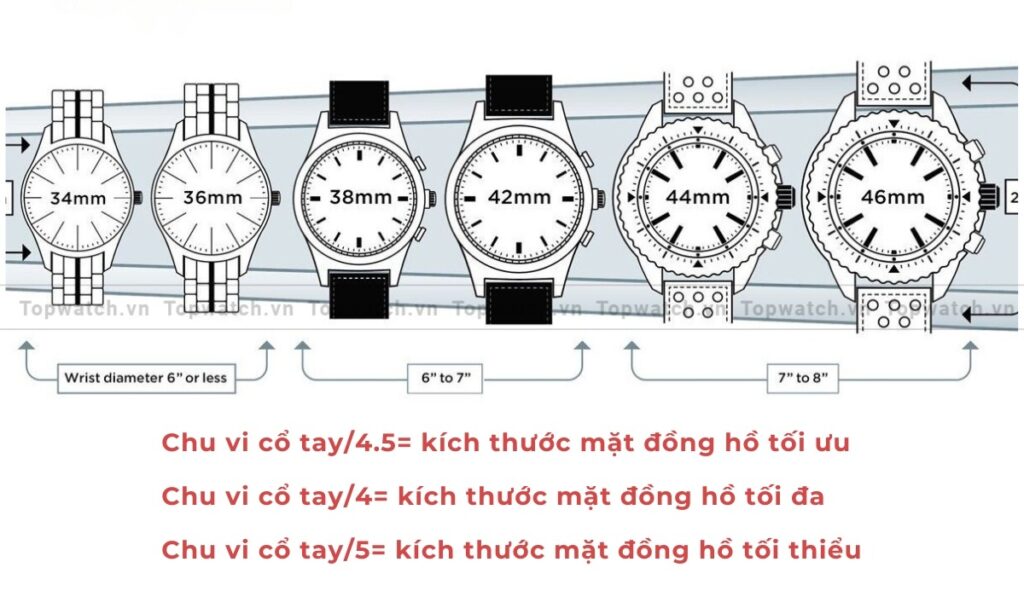 chi tiet cach do size dong ho